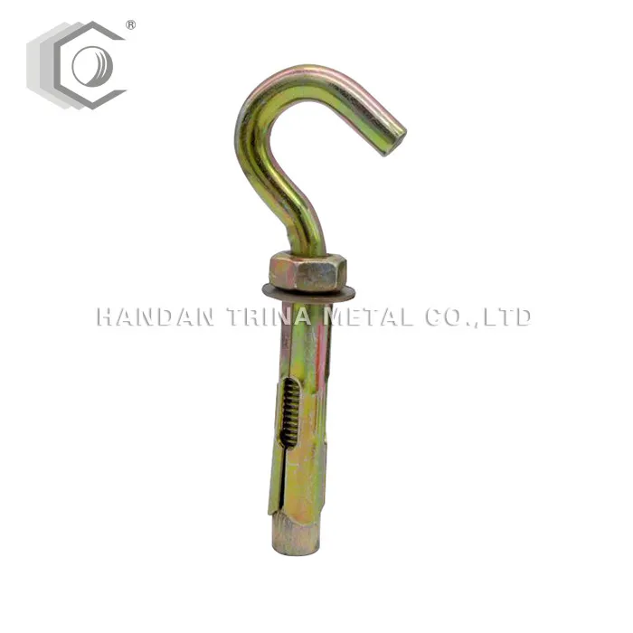 4PCS Fix Bolt com Gancho